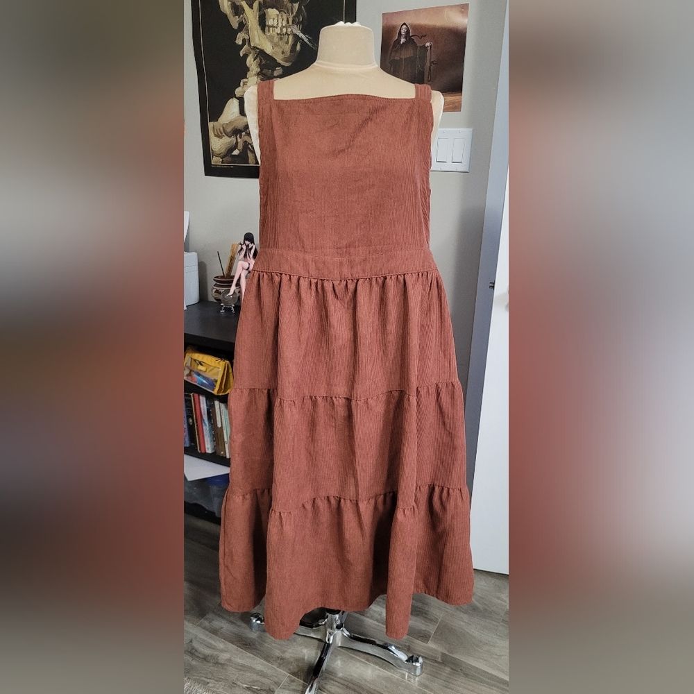 XXXL Plus Size Corduroy Jumper